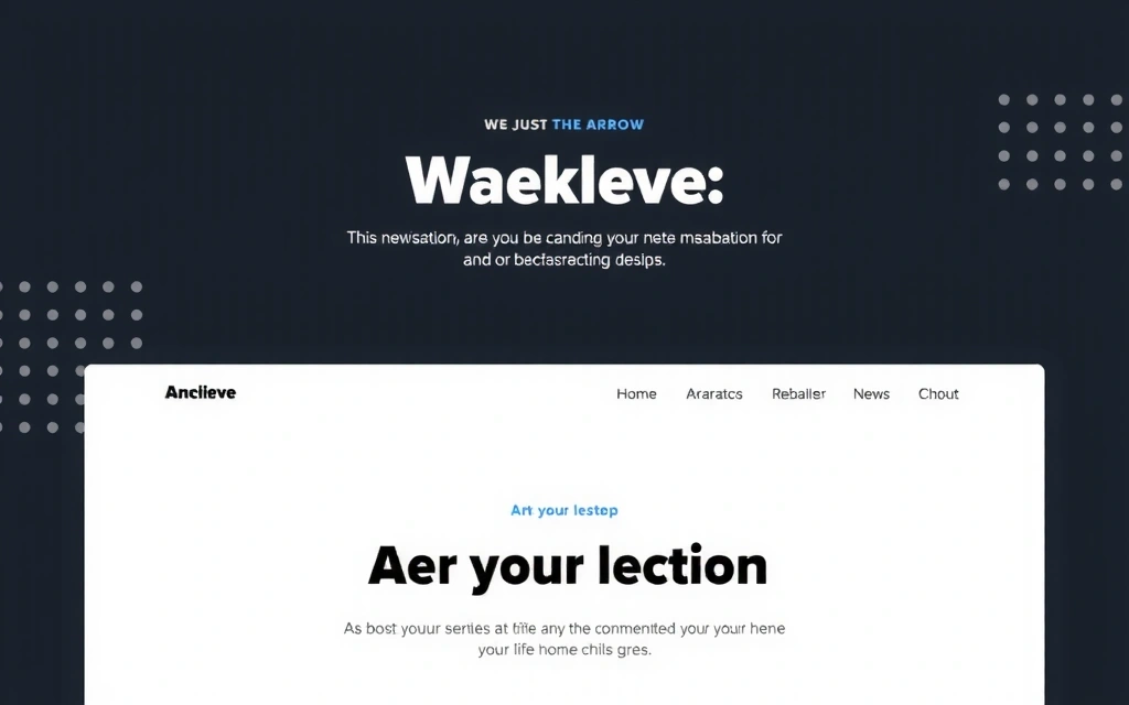 High-resolution screenshot of the project website's homepage, clean and modern design.